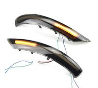 Genérico Espejo Retrovisor Coche Luz Señal Giro Lámpara 2 Luces LED Dinámicas De Intermitente Espejo Retrovisor Para VW Para Touareg I MK1 7L Facelift 2007 2008 2009 2010 2011