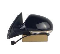 Genérico Espejo Retrovisor Completo para VW para Magotan para Passat B6 2007-2011 Auto Power Fold Señal Giro 7 10 14 Cables Conjunto Espejo Lateral Negro Retrovisor Lateral Eléctrico(7 Wires Left)