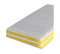 Generico Esponja filtrante para acuario 12D 8D mejorada - 12 capas sin pegamento para skimmer para acuarios y accesorios de algodón para estanques Koi (amarillo 8D, 120 x 30 x 2 cm)