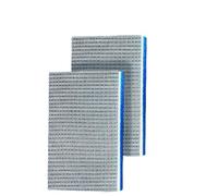 Generico Esponja filtro para acuario 8D - Espuma biológica reutilizable de 8 capas para acuarios y estanques (almohadilla no de gel) (30 cm x 25 cm x 2 cm)