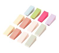 Genérico Esponjas Triangulares Prácticas y Portátiles Ideales para Decoración de Uñas 24 de Manicura Color Aleatorio para Mujer en Salones Profesionales y Uso Casero