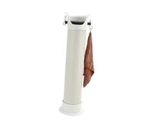 Genérico Espresso Knock Box, Espresso Knock Box De Piso,Comercial Grande Con Bolsas De Basura Y Toallas For Cafés Y Oficinas(White)