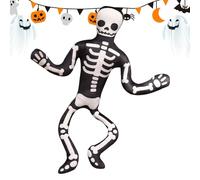 Generico Esqueleto de Halloween - Peluche | 40 cm | Esqueleto Humano Portátil, Muñeca de Hueso , para Niños, Hogar, Sofá, Oficinas, Sofá, Pequeñas Decoraciones, Decoración para la Casa de