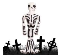 Generico Esqueleto de Halloween - Peluche | 40 cm | Esqueleto Humano Portátil, Muñeca de Hueso , para Niños, Hogar, Sofá, Oficinas, Sofá, Pequeñas Decoraciones, Decoración para la Casa de