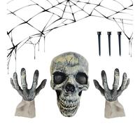 Genérico Esqueletos Jardín Decoraciones Horror Cráneo
