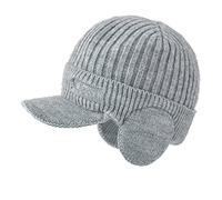 Genérico esquí niño bajo casco elástico sombrero de invierno hombres sombrero de lana engrosada sombrero de punto cálido al aire libre en otoño e invierno gorro de esquí verde, b, Talla única