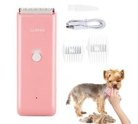 Generico Esquiladora para perros - Cortapelos silenciosa y maquinilla de afeitar sin cables, herramienta para aseo de animales | patas orejas, hocico trasero, cejas, pies, casa, gatos, cachorros