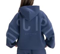 Genérico Essential Hoodie | Oversized Christian Heavyweight Faith Sweatshirt Christian Hoodies Pullover Fashion for MenWomen (Blue,5XL)