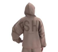 Genérico Essential Hoodie | Oversized Christian Heavyweight Faith Sweatshirt, Christian Sweatshirts for Women Men, Forgiven (Brown,XL)