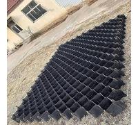 Genérico Estabilizador de Polietileno de Alta Resistencia, 2" de Altura, para estabilización de Grava con Orificios de Drenaje para entradas y Caminos empinados (3x6m/10x20ft)