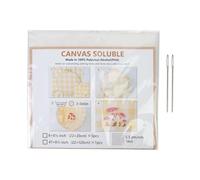 Generico Estabilizador para bordado soluble en agua - Película disuelble bordado, kit de costura - para coser e imbastir camisa carta bolsos Halloween principiantes artesanía manual