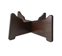 Genérico Estable y Estructura Fácil para Instalación Marrón Soporte de Lengua de Madera para Exhibir y Almacenar Handpan