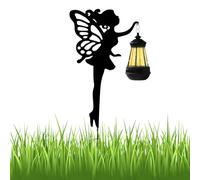 Genérico Estacas Decorativas De Exterior | con Energía Solar y Linterna,Decoración Para Jardín De | para Jardín Patio Porche Sendero Césped Navidad Fiestas