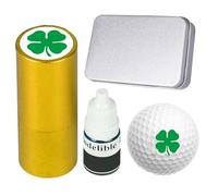 Genérico Estampadora de Pelotas de Golf - Plantilla de Marcado de Sello de Golf de Metal | Identifique la Pelota de, la Plantilla de Marcado de la Pelota de y el Marcador para el Regalo del Golfista
