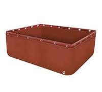 Genérico Estanque para Peces de Lona de PVC Duradera - Piscina portátil Multifuncional elevada, Acuario de Interior, Fuente de Agua para jardín, tamaño 200x100x60cm - Fácil Montaje y Uso versátil