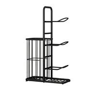Genérico Estante de Almacenamiento para Equipos Deportivos, Estante de Almacenamiento versátil, Estante para balones de Baloncesto, Soporte de Metal para Entrenamiento en Interiores/Exteriores, Equip