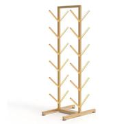 Genérico Estante de Almacenamiento para esterillas de Yoga, Soporte de Acero para esterillas de Ejercicio de 5/6/7 Capas, Organizador de Rodillos de Espuma, Estante de exhibición para Patin