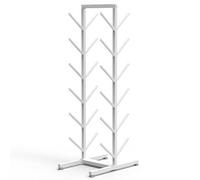 Genérico Estante de Almacenamiento para esterillas de Yoga, Soporte de Acero para esterillas de Ejercicio de 5/6/7 Capas, Organizador de Rodillos de Espuma, Estante de exhibición para Patin