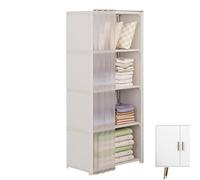 Genérico Estante De Armario - Armario Portátil con Funda De Tela No Tejida | Organizador Multifuncional Ropa para Camisas, Abrigos, Habitaciones Pequeñas, Dormitorio Y Armarios