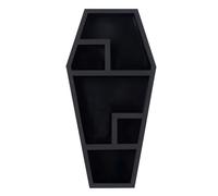 Genérico Estante de ataúd para Pared, Estante de ataúd para decoración de Pared,Estantes de flotantes góticos - Estantería Flotante Creativa para, Muebles góticos, decoración gótica Espeluznante pa