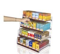 Genérico Estante de exhibición para Tiendas, Estante de Almacenamiento montado en la Pared, Estante automático para Cigarrillos de supermercado y Tienda de conveniencia, Estante ensamblado Que Ahorra