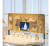 Genérico Estante de Pared para Herramientas, Organizador de Herramientas para Garaje, Soporte para Brocas, Juego de Llaves, Extensor de Escritorio con Abrazadera, Panel de privacidad para Escritorio,