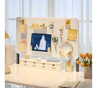 Genérico Estante de Pared para Herramientas, Organizador de Herramientas para Garaje, Soporte para Brocas, Juego de Llaves, Extensor de Escritorio con Abrazadera, Panel de privacidad para Escritorio,