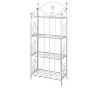 Genérico Estante De Planta Cuadrada Blanca,Casa y jardín,Jardín,Jardinería,Soportes para macetas-40781