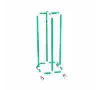 Genérico Estante De Plástico For Almacenamiento Anillos Ejercicio con Peso, Carrito Organizador,Exhibición Equipos Deportivos Ligeros, For Redondos Un Diámetro 40-75 Cm(Green,Compatible Diam 75cm)
