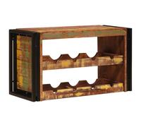 Genérico Estante de Vino Marrón 100 x 45 x 33 cm Madera reciclada Maciza,Mobiliario,Armarios y Almacenamiento,Botelleros-4104759