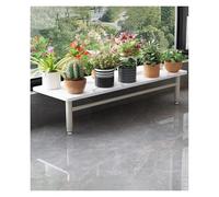 Genérico Estante Extensor para Alféizar de Ventana, Soporte Ajustable para Plantas con Tablero de Melamina y Patas de Acero, Sin Taladrar, para Gatos, Baño, Salón, Balcón(Beige,100x30cm/H18~30cm)