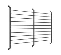 Genérico Estante For Rollos De Tela, Soporte For Rollos De Vinilo De Pared, con Barra Ajustable For Colgar, Capacidad For 16 O 20 Rollos.(Can Hang 16 Rolls)