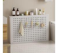 Genérico Estante Moderno para gabinete de radiador con Almacenamiento, Cubiertas Decorativas para Calentadores, Revestimiento Transpirable para radiador de Vapor, Elegante protección para radiador pa