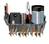 Genérico Estante multifuncional: organizador de tazas de ABS de 28,9 x 11,4 x 8 cm, carrito para engranajes | Perfecto para accesorios de embarcaciones de, organización de viajes de, disposición d