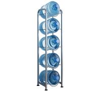 Genérico Estante para Cubos de Agua Potable - Organizador de Almacenamiento de Metal Resistente - Estante apilable para Aperitivos con Soporte para Jarra de Agua, Almacenamiento de Acero Duradero par
