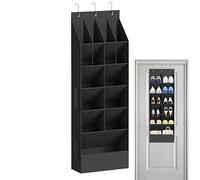 Generico Estante para puerta - 600D Oxford Cloth 42 x 15 x 120 cm | Over The Door Shoe Organizer 11 Pocket Large Capacity Storage Rack Space Saving Closet Organizer | For Shoes Clothes Toys Bottles