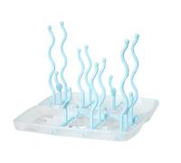 Genérico Estante para secar Botellas de Viaje: secador de Agua Vertical Plegable, Organizador de Cocina, Soporte para bebés, Herramienta de Almacenamiento compacta para encimera, Accesorio eficiente