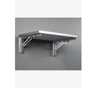 Genérico Estante Plegable de Acero Inoxidable 304 de Alta Resistencia, de Pared, for Food Trucks y Ventanas de Cocina | Comercial, fácil de Limpiar(110x40cm)