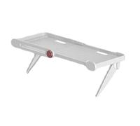 Genérico Estante TV | Soporte De Almacenamiento Sin Taladros para Ahorrar Espacio En Panel Plano | Organizador para Decodificador y Router | para Mando a Distancia Consola de Juegos y Altavoces