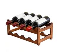 Genérico Estante Vino Madera Organizador con 2 Niveles Que Ahorra Espacio