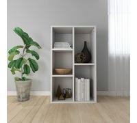 Genérico Estantería/Aparador Madera contrachapada Blanco 50x25x80 cm,Mobiliario,Estanterías,Librerías y estanterías-800162