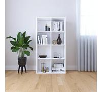 Genérico Estantería/Aparador Madera contrachapada Blanco 66x30x130 cm,Mobiliario,Estanterías,Librerías y estanterías-800153