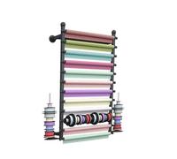 Genérico Estantería Comercial For Rollos De Tela, Estantería Grande For Almacenamiento De Rollos De Tela, For Organizar Rollos De Película For Ventanas O Papel Tapiz.(Color2,80x20x120cm)