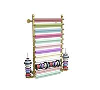 Genérico Estantería Comercial For Rollos De Tela, Estantería Grande For Almacenamiento De Rollos De Tela, For Organizar Rollos De Película For Ventanas O Papel Tapiz.(Color1,70x20x120cm)