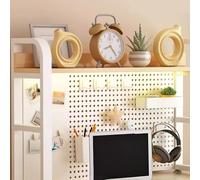 Genérico Estantería de Escritorio Doble Capa, Organizador sobremesa, Estante de exhibición Multifuncional para Hogar Oficina Mesas de Computadora(Wood,23.6"/60cm)