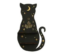 Generico Estantería de exhibición en - Estantería Colgante cálido para Almacenamiento de Piedra y Mineral | Astetico saliente Flotante de Madera para Oficina en casa, Comedor, decoración de la