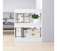 Genérico Estantería/Divisor de Espacios Blanco 60x30x72 cm,Estanterías,Librerías y estanterías-811646