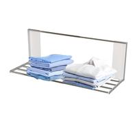 Generico Estantería magnética para lavadora - Cesto de ropa telescópico plegable | Organizador magnético para lavadora multifuncional para lavandería, baño, dormitorio y apartamento