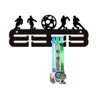 Genérico Estantería para Trofeos de Pared,Estante de Almacenamiento de Pared con Ganchos - Colgador Expositor para Premios - para Carrera Running Reto Corredores Futbol Beisbol Softball