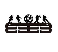 Genérico Estantería para Trofeos de Pared,Panel de Acrílico con Ganchos - Expositor Colgante para Premios de Running | para Carrera Running Reto Corredores Futbol Beisbol Softball